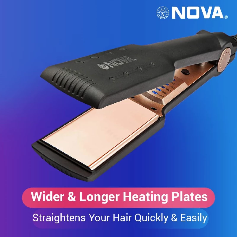 Nova NHS 901 Temperature Control Hair Straightner, 450 g-3.webp